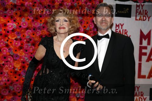 Amsterdam 6 november 2017 
Premiere my fair lady in carre. Gerrie v d Klei
