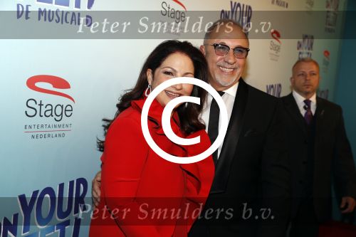 Utrecht 29 oktober 2017
Premiere on your feet in beatrixtheater in Utrecht. Gloria Estefan en haar man Emilio met