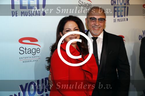 Utrecht 29 oktober 2017
Premiere on your feet in beatrixtheater in Utrecht. Gloria Estefan en haar man Emilio met