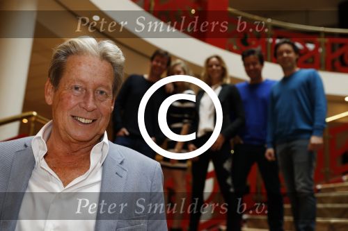 Zeist 31 oktober 2017
Hans Kazan met zijn zoons Steven Oscar Renzo en schoondochter Mara in het Fyji hotel in zeist