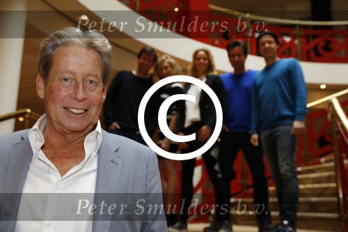 Zeist 31 oktober 2017
Hans Kazan met zijn zoons Steven Oscar Renzo en schoondochter Mara in het Fyji hotel in zeist
