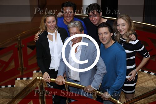 Zeist 31 oktober 2017
Hans Kazan met zijn zoons Steven Oscar Renzo en schoondochter Mara in het Fyji hotel in zeist