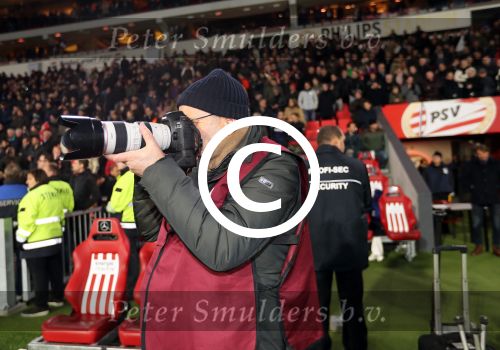 Eindhoven, 22 Januari 2017 Kompetitiewedstrijd PSV-SC Heerenveen, eindstand 4-3