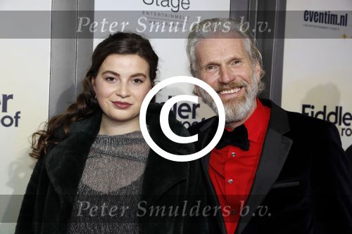 Amsterdam 5 november 2017
Premiere Fiddler on the Roof in het nieuwe de la mar theater. Man en dochter Henriette Tol