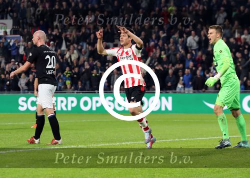 Eindhoven, 30 September 2017
PSV-Willem II, eindstand 4-0  Kompetitie 2017/2018
Hirving Lozano