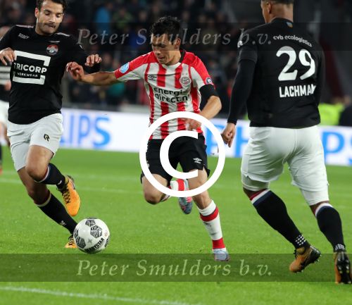 Eindhoven, 30 September 2017
PSV-Willem II, eindstand 4-0  Kompetitie 2017/2018
Hirving Lozano
