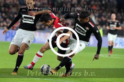 Eindhoven, 30 September 2017
PSV-Willem II, eindstand 4-0  Kompetitie 2017/2018
Hirving Lozano
