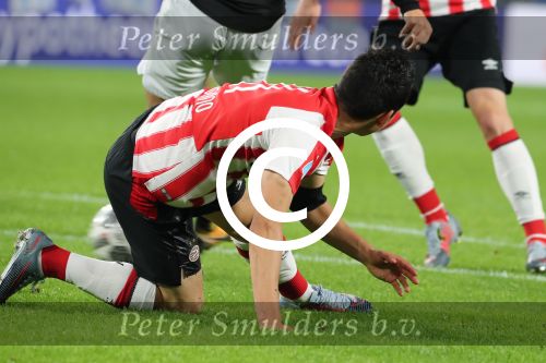 Eindhoven, 30 September 2017
PSV-Willem II, eindstand 4-0  Kompetitie 2017/2018
Hirving Lozano