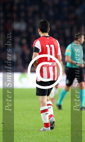 Eindhoven, 30 September 2017
PSV-Willem II, eindstand 4-0  Kompetitie 2017/2018
Hirving Lozano