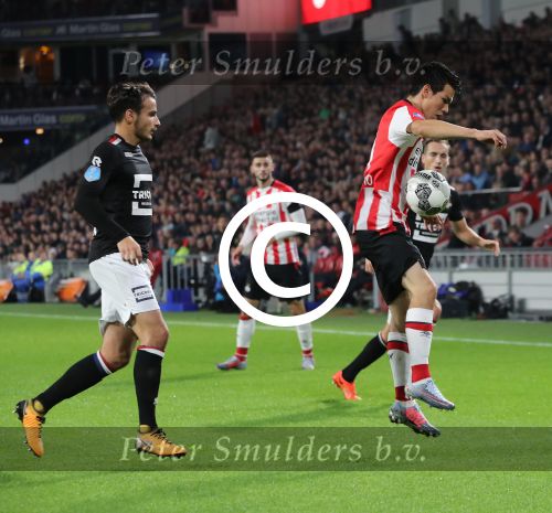 Eindhoven, 30 September 2017
PSV-Willem II, eindstand 4-0  Kompetitie 2017/2018