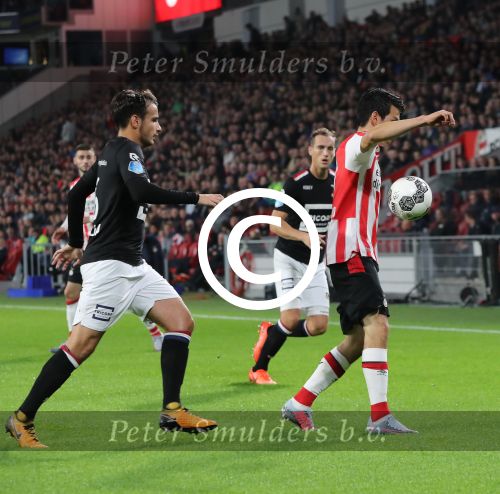 Eindhoven, 30 September 2017
PSV-Willem II, eindstand 4-0  Kompetitie 2017/2018