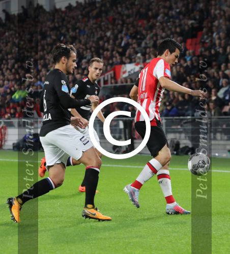 Eindhoven, 30 September 2017
PSV-Willem II, eindstand 4-0  Kompetitie 2017/2018
