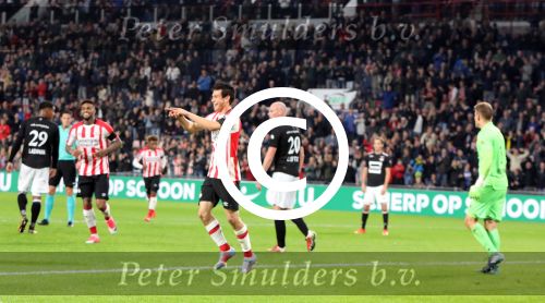 Eindhoven, 30 September 2017
PSV-Willem II , eindstand 4-0 Kompetitie Seizoen 2017/2018
Hirving Lozano