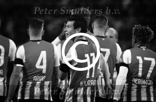 Eindhoven, 30 September 2017
PSV-Willem II, eindstand 4-0  Kompetitie 2017/2018