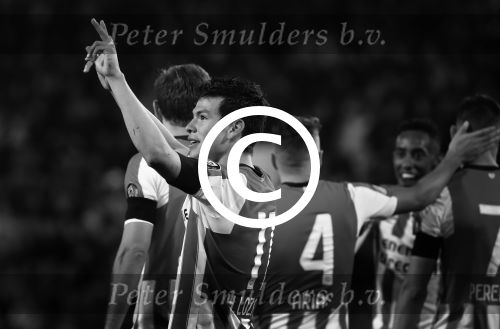 Eindhoven, 30 September 2017
PSV-Willem II, eindstand 4-0  Kompetitie 2017/2018