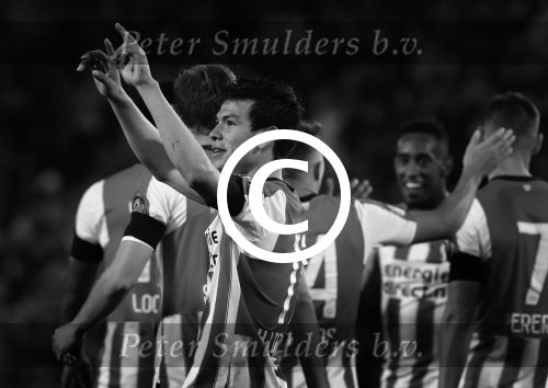 Eindhoven, 30 September 2017
PSV-Willem II, eindstand 4-0  Kompetitie 2017/2018