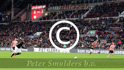 Eindhoven, 30 September 2017 PSV-Willem II, eindstand 4-0 
Kompetitie seizoen 2017/2018
Hirving Lozano scoort 1-0 en 3-0
