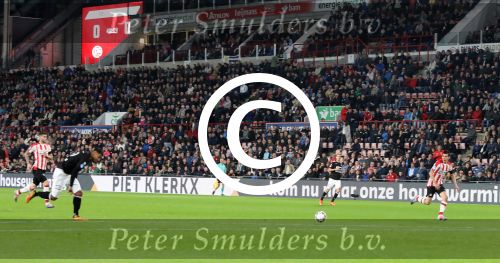 Eindhoven, 30 September 2017 PSV-Willem II, eindstand 4-0 
Kompetitie seizoen 2017/2018
Hirving Lozano scoort 1-0 en 3-0