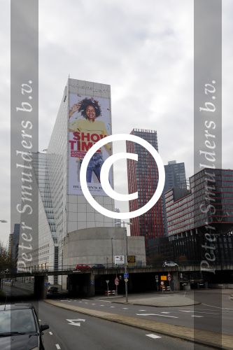 Rotterdam 3 november 2017 
Reclame Hudsons Bay op een pand in Rotterdam