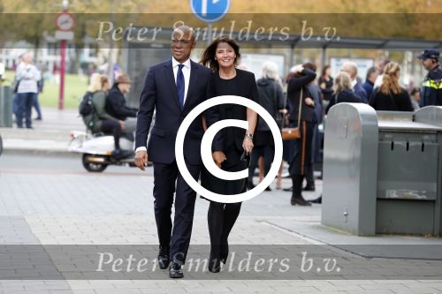 Amsterdam 14 oktober 2017
Afscheidsdienst van burgemeetser Eberhard v d Laan in het concertgebouw. Humberto Tan met zijn vrouw Ineke