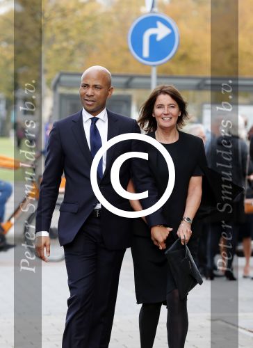 Amsterdam 14 oktober 2017
Afscheidsdienst van burgemeetser Eberhard v d Laan in het concertgebouw. Humberto Tan met zijn vrouw Ineke