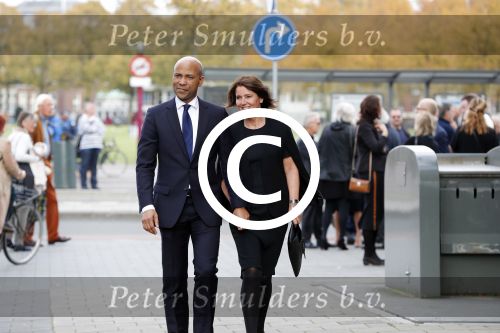 Amsterdam 14 oktober 2017
Afscheidsdienst van burgemeetser Eberhard v d Laan in het concertgebouw. Humberto Tan met zijn vrouw Ineke