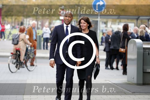 Amsterdam 14 oktober 2017
Afscheidsdienst van burgemeetser Eberhard v d Laan in het concertgebouw. Humberto Tan met zijn vrouw Ineke