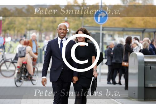 Amsterdam 14 oktober 2017
Afscheidsdienst van burgemeetser Eberhard v d Laan in het concertgebouw. Humberto Tan met zijn vrouw Ineke