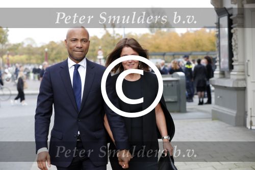 Amsterdam 14 oktober 2017
Afscheidsdienst van burgemeetser Eberhard v d Laan in het concertgebouw. Humberto Tan met zijn vrouw Ineke