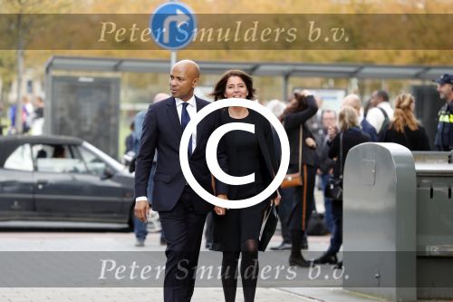 Amsterdam 14 oktober 2017
Afscheidsdienst van burgemeetser Eberhard v d Laan in het concertgebouw. Humberto Tan met zijn vrouw Ineke en Eva Jinek
