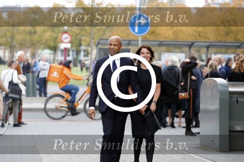 Amsterdam 14 oktober 2017
Afscheidsdienst van burgemeetser Eberhard v d Laan in het concertgebouw. Humberto Tan met zijn vrouw Ineke en Eva Jinek