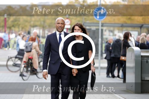 Amsterdam 14 oktober 2017
Afscheidsdienst van burgemeetser Eberhard v d Laan in het concertgebouw. Humberto Tan met zijn vrouw Ineke en Eva Jinek