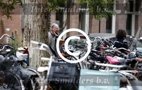 Amsterdam 4 oktober 2017 
Huub Oosterhuis in Amsterdam zuid
