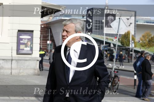 Amsterdam 14 oktober 2017
Afscheidsdienst van burgemeetser Eberhard v d Laan in het concertgebouw. Ivo Opstelten