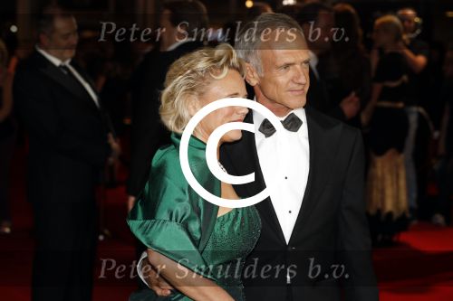 Amsterdam 12 oktober 2017 
Uitreiking televizierring in het afas live theater. Jaap Jongbloed met vriendin