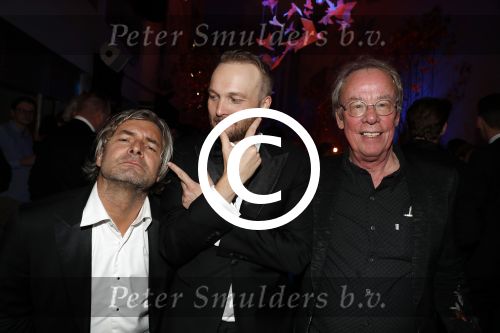 Amsterdam 12 oktober 2017 
Uitreiking televizierring in het afas live theater. Victor Reinier Arjen Lubach en Jack Spijkerman