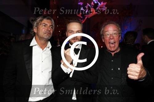 Amsterdam 12 oktober 2017 
Uitreiking televizierring in het afas live theater. Victor Reinier Arjen Lubach en Jack Spijkerman