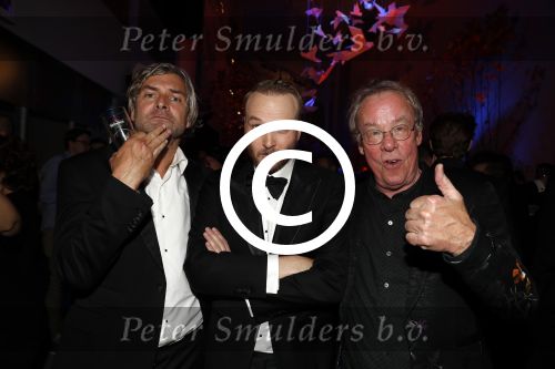 Amsterdam 12 oktober 2017 
Uitreiking televizierring in het afas live theater. Victor Reinier Arjen Lubach en Jack Spijkerman