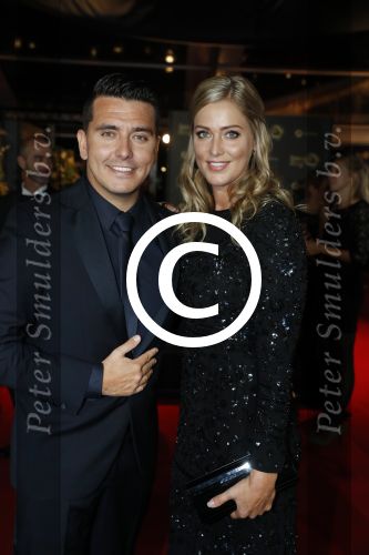 Amsterdam 12 oktober 2017 
Uitreiking televizierring in het afas live theater. jan en Liza Smit