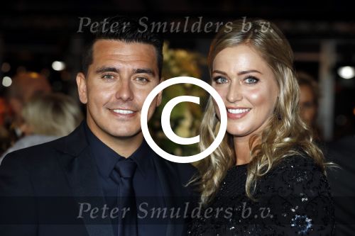 Amsterdam 12 oktober 2017 
Uitreiking televizierring in het afas live theater. jan en Liza Smit