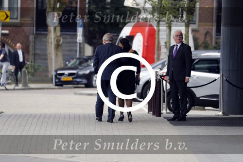 Amsterdam 14 oktober 2017
Afscheidsdienst van burgemeetser Eberhard v d Laan in het concertgebouw. Burgemeester Jan van Zanen van Utrecht met vriendin