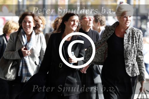 Amsterdam 14 oktober 2017
Afscheidsdienst van burgemeetser Eberhard v d Laan in het concertgebouw.
Janine Abbrink en Wouke van Scherrenburg
