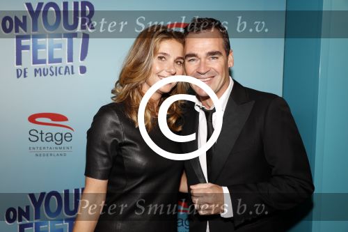 Utrecht 29 oktober 2017
Premiere on your feet in beatrixtheater in Utrecht. Jeroen v d Boom met zijn vrouw Dani en zoon