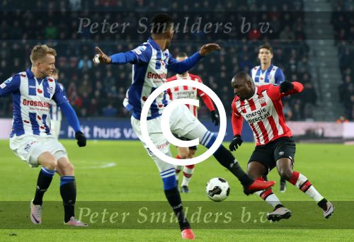 Eindhoven, 22 Januari 2017 Kompetitiewedstrijd PSV-SC Heerenveen, eindstand 4-3