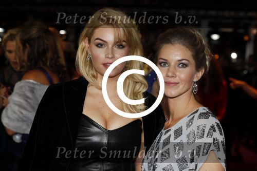 Amsterdam 12 oktober 2017 
Uitreiking televizierring in het afas live theater. Joelle Witschge en Anouk Hoogendijk