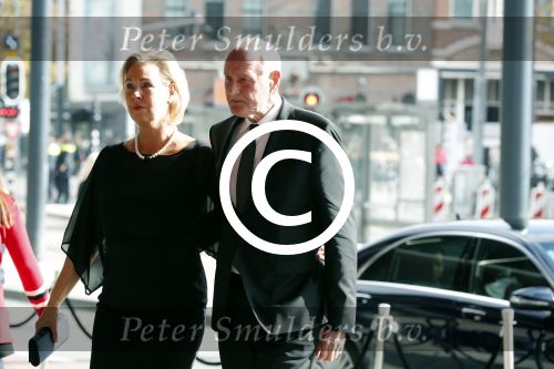 Amsterdam 14 oktober 2017
Afscheidsdienst van burgemeetser Eberhard v d Laan in het concertgebouw. Johan Remkes met partner