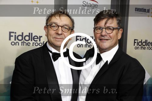 Amsterdam 5 november 2017
Premiere Fiddler on the Roof in het nieuwe de la mar theater. Jon v Eerd met vriend