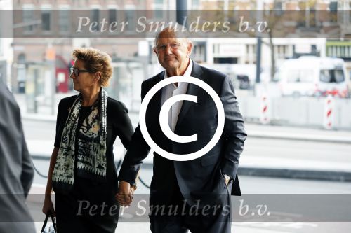Amsterdam 14 oktober 2017
Afscheidsdienst van burgemeetser Eberhard v d Laan in het concertgebouw. Joop en Janine v d Ende