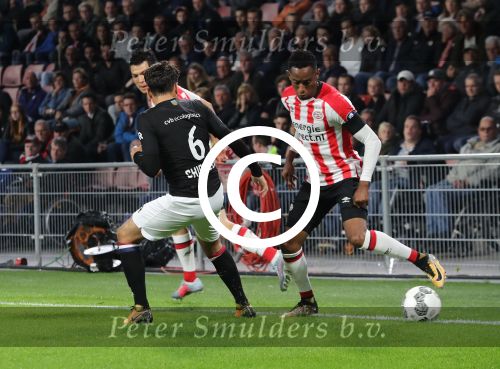 Eindhoven, 30 September 2017
PSV-Willem II, eindstand 4-0  Kompetitie 2017/2018