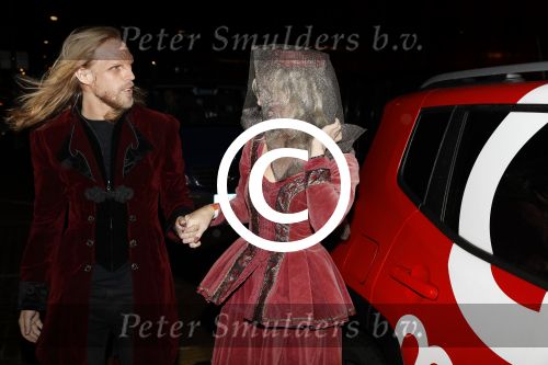Amsterdam 31 oktober 2017
Halloween party van Q music. Josje Huisman met Stephan Bouwman